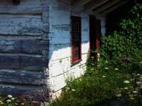 exterior of blacksmith shop