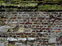 ancient brick wall