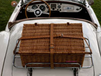 1956 MG A Roadster rear view