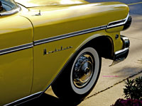 1957 Mercury Montclair convertible front quarter panel