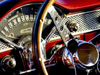 1955 Chevrolet dashboard