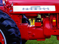 1950s McCormick Farmall farm tractor