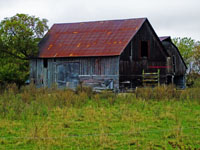 abandoned barn