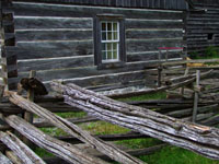 vintage farm buildings