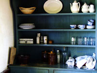 vintage kitchen hutch