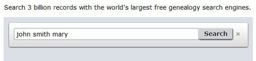 genealogy record search